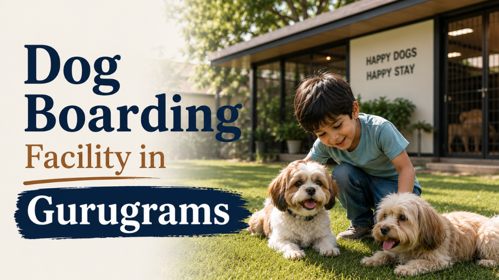 Dog Boarding Facility in Gurugram