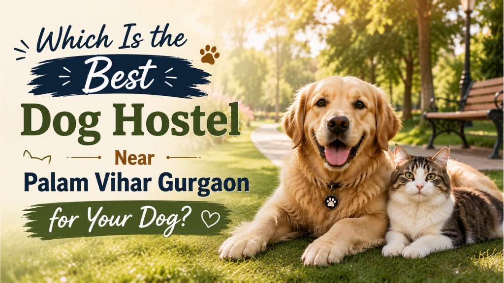 Which Is the Best Dog Hostel Near Palam Vihar Gurgaon for Your Dog?