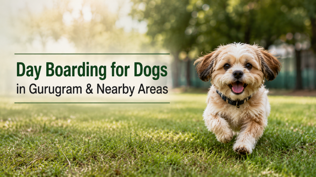 Day Boarding for Dogs in Gurugram & Nearby Areas