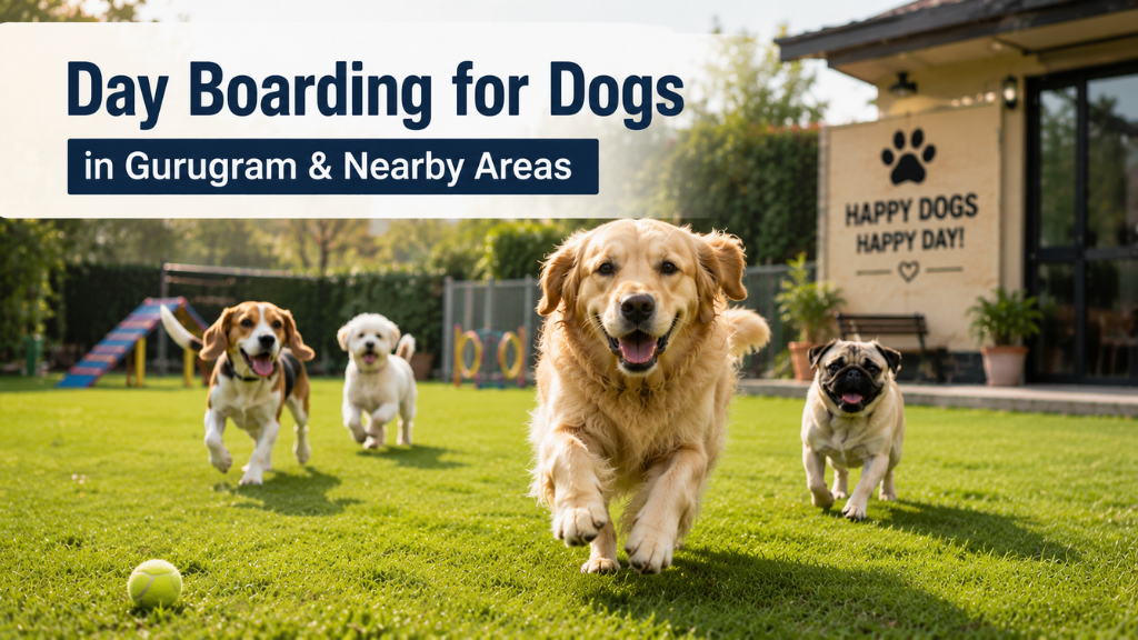 Day Boarding for Dogs in Gurugram